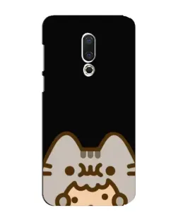 Чехол для Meizu 15 Plus с картинкой «Пушин на черном»