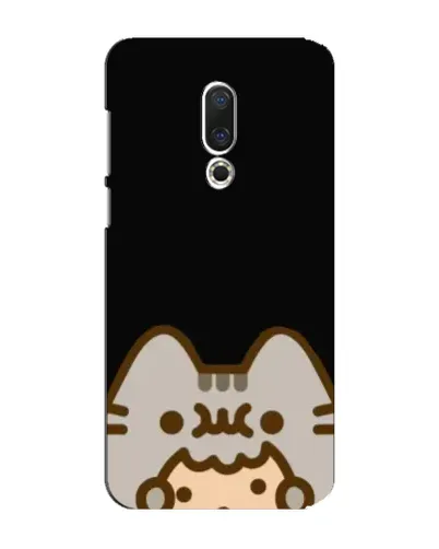 Чехол для Meizu 15 Plus с картинкой «Пушин на черном»