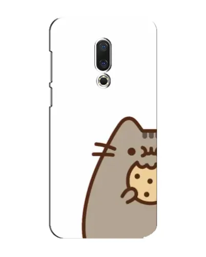 Чехол для Meizu 15 Plus с картинкой «Пушин с печеньем»