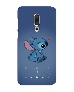 Чехол для Meizu 15 Plus с картинкой «Музыкальный Stitch» Чехол для Meizu 15 Plus с картинкой «Музыкальный Stitch»
