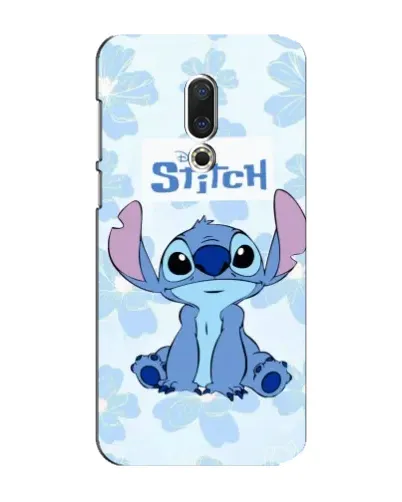 Чехол для Meizu 15 Plus с картинкой «Stitch среди цветов» Чехол для Meizu 15 Plus с картинкой «Stitch среди цветов»