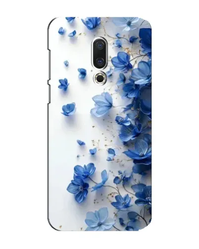 Чохол для Meizu 15 Plus з картинкою «Блакитний квітковий каскад» Чохол для Meizu 15 Plus з картинкою «Блакитний квітковий каскад»