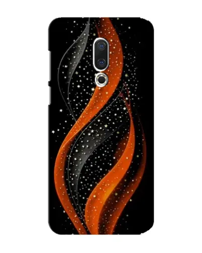 Чехол для Meizu 15 Plus с картинкой «Огненная звездная волна»