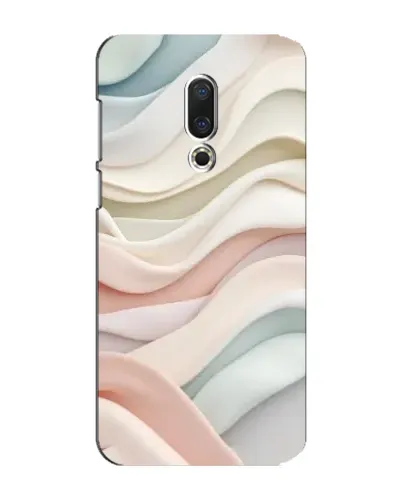 Чехол для Meizu 15 Plus с картинкой «Пастельные нежные волны»