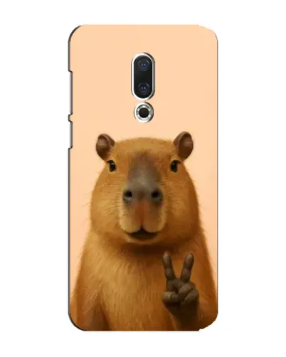 Чехол для Meizu 15 Plus с картинкой «Капибара виктория» Чехол для Meizu 15 Plus с картинкой «Капибара виктория»