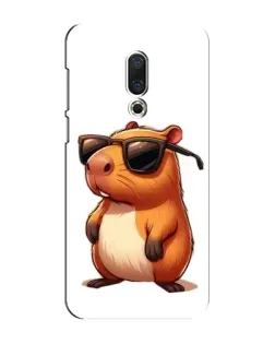 Чехол для Meizu 15 Plus с картинкой «Капибара в очках» Чехол для Meizu 15 Plus с картинкой «Капибара в очках»