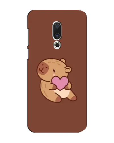 Чехол для Meizu 15 Plus с картинкой «Капибара с сердцем» Чехол для Meizu 15 Plus с картинкой «Капибара с сердцем»