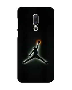 Чохол для Meizu 15 з картинкою «Jordan Gradient Logo»