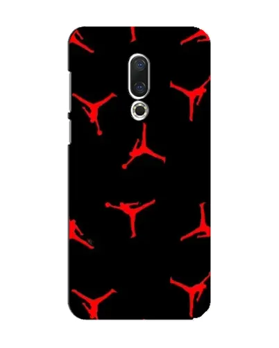 Чохол для Meizu 15 з картинкою «Jordan Red Pattern»