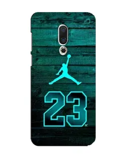 Чохол для Meizu 15 з картинкою «Jordan Cyan 23»
