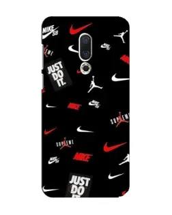 Чохол для Meizu 15 з картинкою «Nike Mix Pattern»