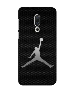 Чохол для Meizu 15 з картинкою «Jordan Dark Carbon»