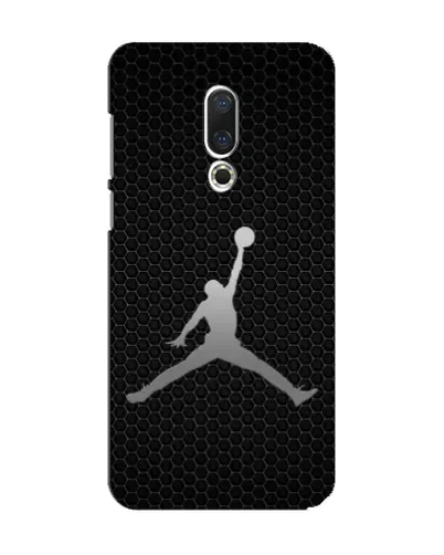 Чохол для Meizu 15 з картинкою «Jordan Dark Carbon»