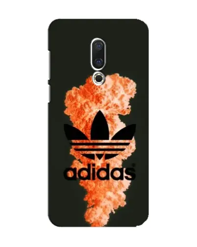 Чохол для Meizu 15 з картинкою «Помаранчевий дим Adidas»