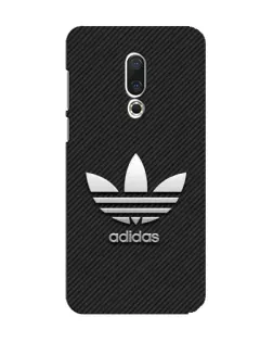 Чохол для Meizu 15 з картинкою «Adidas Карбонова текстура»