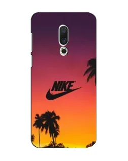 Чехол для Meizu 15 с картинкой «Nike на закате солнца»