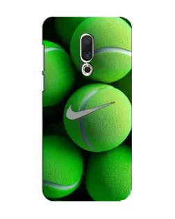 Чехол для Meizu 15 с картинкой «Теннисные мячи Найк»