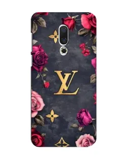 Чохол для Meizu 15 з картинкою «Квітковий Louis Vuitton»