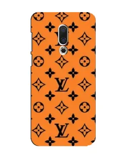 Чехол для Meizu 15 с картинкой «Оранжевый стиль LV»