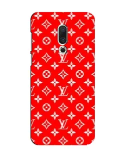 Чехол для Meizu 15 с картинкой «Яркий паттерн LV»
