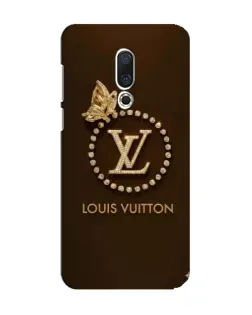 Чехол для Meizu 15 с картинкой «LV — золотая печать»