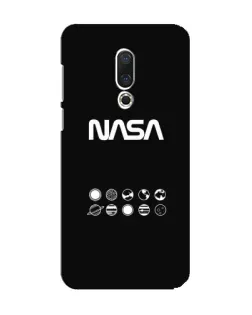 Чехол для Meizu 15 с картинкой «NASA — технический принт»