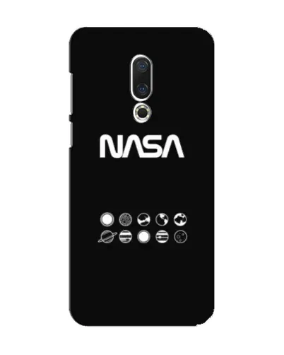 Чехол для Meizu 15 с картинкой «NASA — технический принт» Чехол для Meizu 15 с картинкой «NASA — технический принт»