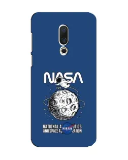 Чехол для Meizu 15 с картинкой «NASA — лунная миссия»