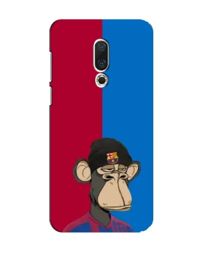 Чохол для Meizu 15 з картинкою «Bored Ape — фанат Барси»