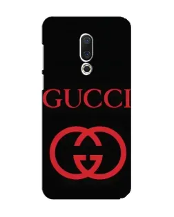 Чохол для Meizu 15 з картинкою «Gucci — червоний логотип»