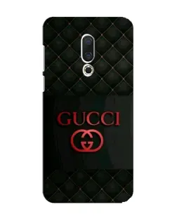 Чохол для Meizu 15 з картинкою «Gucci — стьобаний чорний»