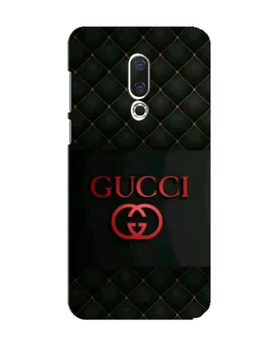 Чохол для Meizu 15 з картинкою «Gucci — стьобаний чорний»