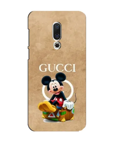Чохол для Meizu 15 з картинкою «Міккі Маус Gucci — крафт»