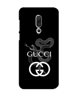 Чохол для Meizu 15 з картинкою «Gucci — срібна змія»
