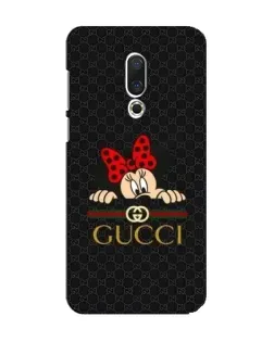 Чохол для Meizu 15 з картинкою «Мінні Маус Gucci — чорний»