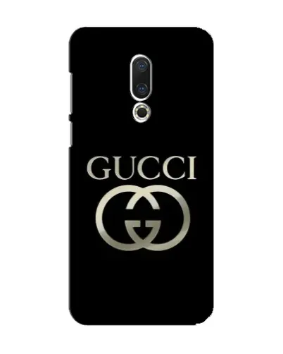 Чохол для Meizu 15 з картинкою «Gucci — золото на чорному» Чохол для Meizu 15 з картинкою «Gucci — золото на чорному»