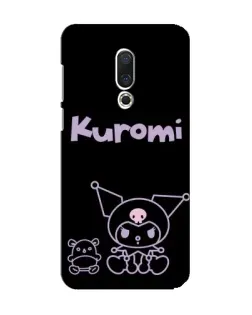 Чохол для Meizu 15 з картинкою «Kuromi — чорний мінімалізм»