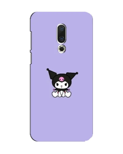 Чохол для Meizu 15 з картинкою «Kuromi — фіолетовий мінімалізм»