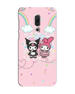 Чохол для Meizu 15 з картинкою «My Melody та Kuromi»
