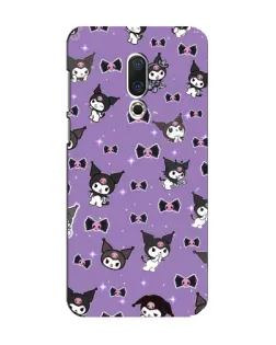 Чохол для Meizu 15 з картинкою «Kuromi — патерн»