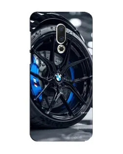 Чехол для Meizu 15 с картинкой «Колесо BMW вблизи»