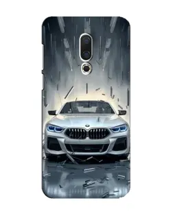 Чехол для Meizu 15 с картинкой «BMW в свете фар»