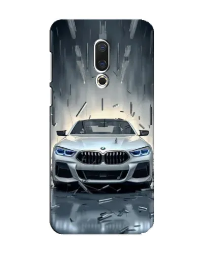 Чехол для Meizu 15 с картинкой «BMW в свете фар»