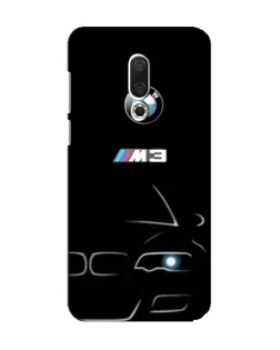 Чехол для Meizu 15 с картинкой «Минималистичный принт BMW M3»