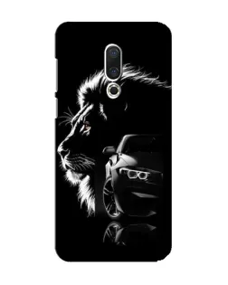 Чехол для Meizu 15 с картинкой «BMW и лев»