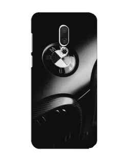 Чехол для Meizu 15 с картинкой «Эмблема BMW — макро»