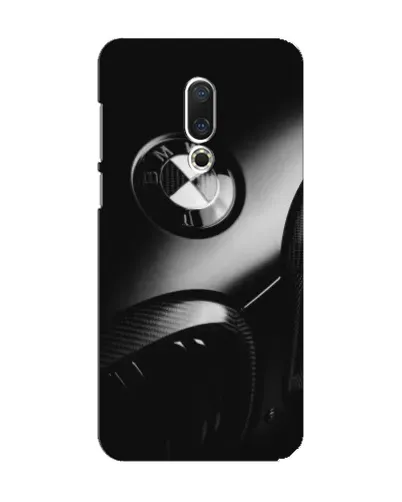 Чехол для Meizu 15 с картинкой «Эмблема BMW — макро»