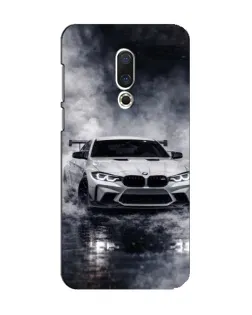 Чехол для Meizu 15 с картинкой «BMW сквозь туман»
