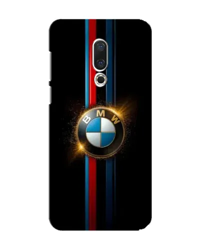 Чехол для Meizu 15 с картинкой «BMW M-Power неон»
