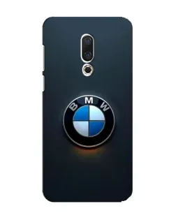 Чехол для Meizu 15 с картинкой «Логотип BMW — минимализм»
